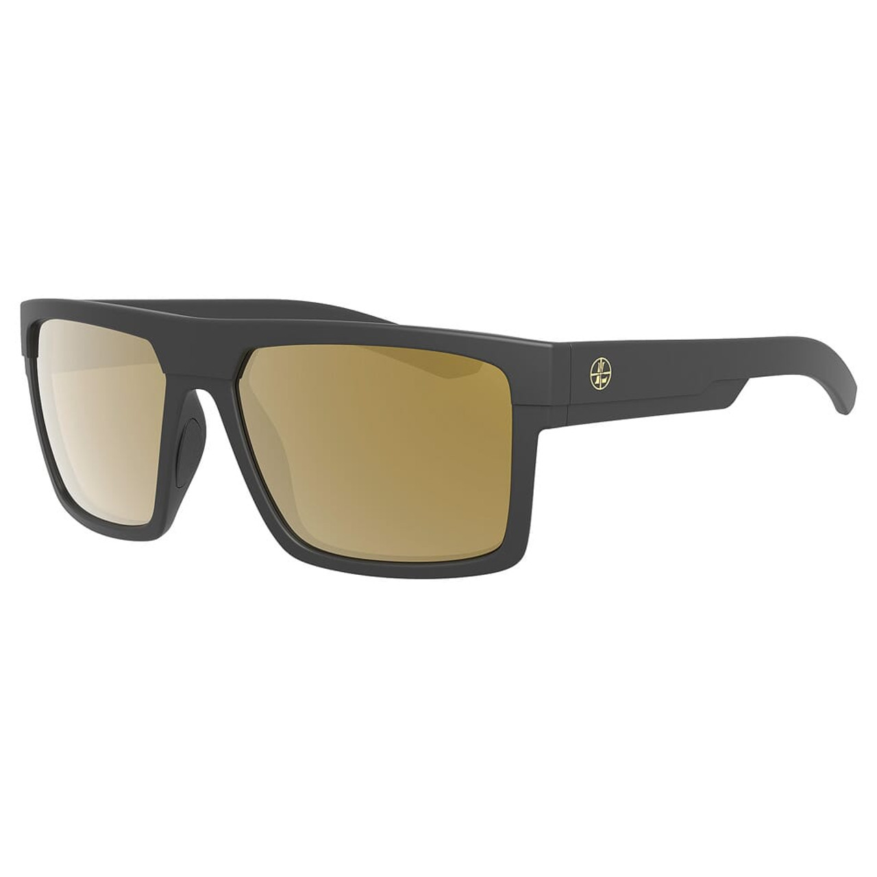 Leupold Becnara Matte Black, Bronze Mirror Lens Performance Eyewear 179103