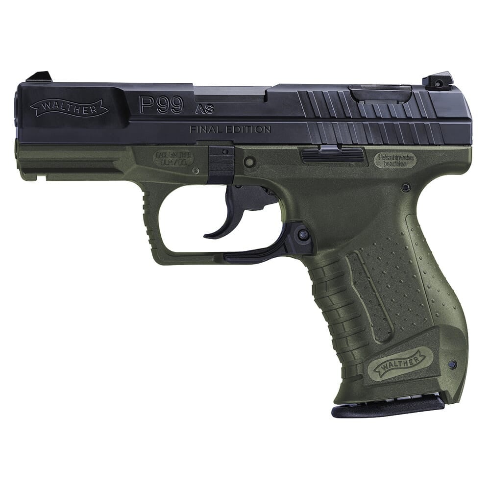 Walther Arms P99 AS Final Edition 9mm 4" Bbl Pistol w/(2) 10rd Mags 287417210