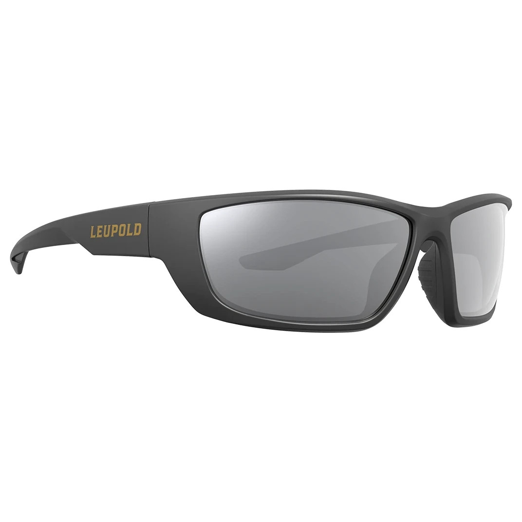 Leupold Cheyenne, Matte Black, Shadow Grey Flash Lens Performance Eyewear 181280