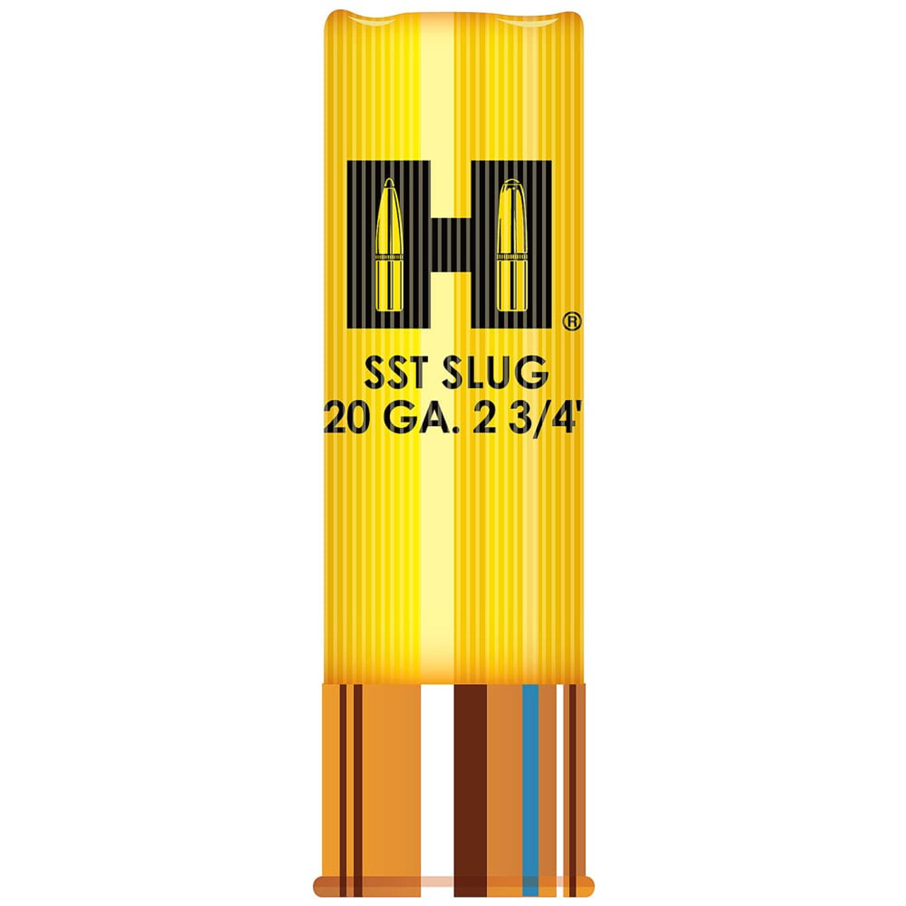 Hornady 20ga 250gr Shotgun Slug Ammunition w/SST Bullets (5/Box) 86232