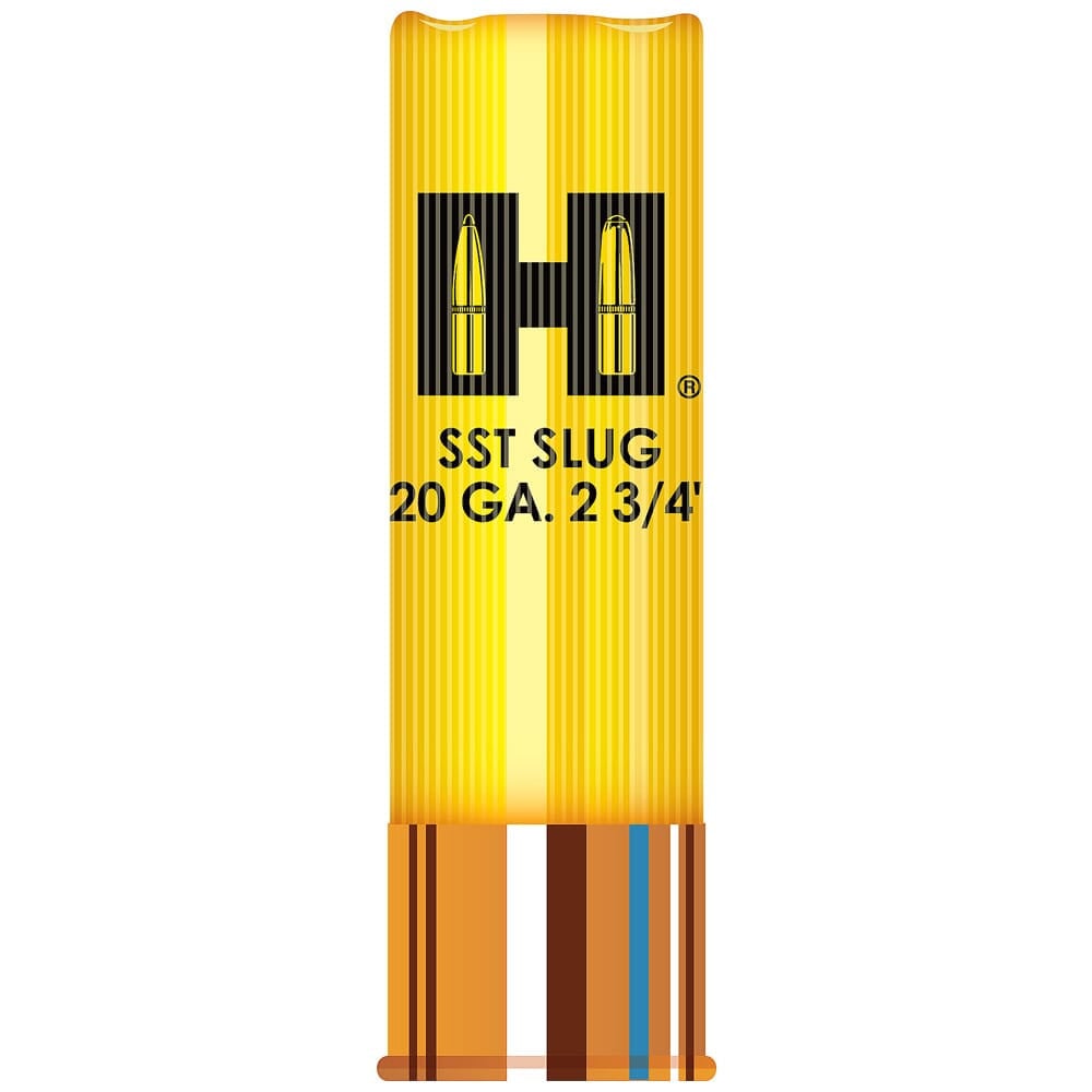 Hornady 20ga 250gr Shotgun Slug Ammunition w/SST Bullets (5/Box) 86232