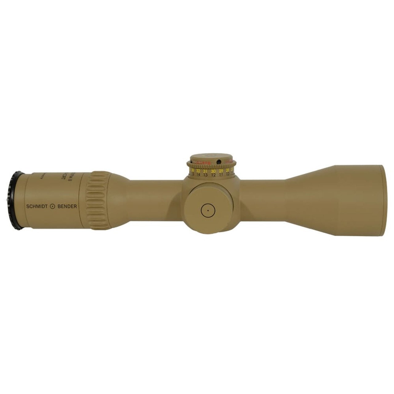 Schmidt Bender 5-20x50 PM II Ultra Short P H59 1cm ccw ST MTC LT / ST ZS CT Pantone 7504M Riflescope 873-946-592-E2-E8