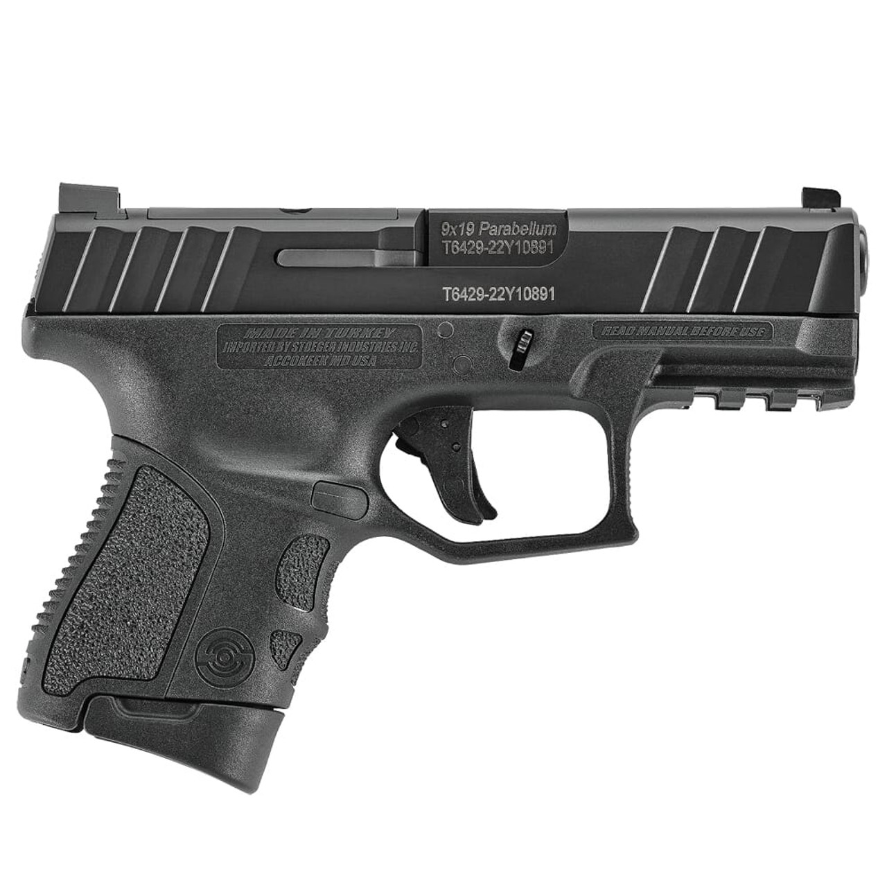 Stoeger STR-9SC 9mm Optic Ready Black Sub-Compact Pistol w/(2) 10rd Mags 31792