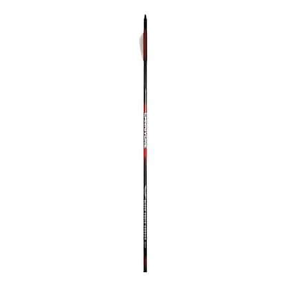 Black Eagle 19/64" Factory Fletched Arrow Carnivore 2.5" Shield Cut 6 Pk .001"-300 33794