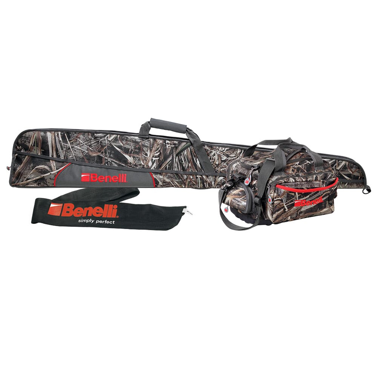 Benelli Waterfowl Accessory Pack - Includes (1) Ducker Gun Case, (1) Ducker Blind Bag, and (1) Gun Sock 94000-P2