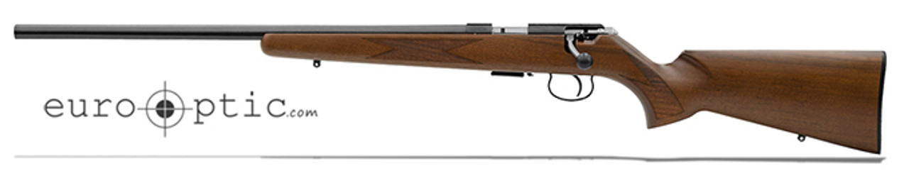 Anschutz 1517 D .17 HMR Walnut Classic 23" Bbl LH Rifle w/5098 2-Stage Trigger 007440