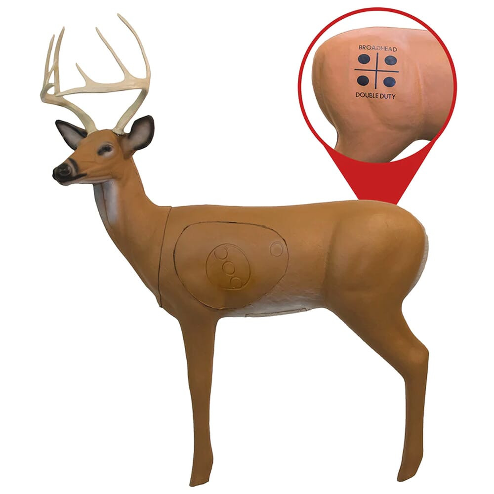 BIGshot Pro Hunter Buck Double Core 3D Archery Target 3515
