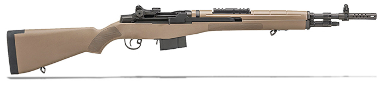 Springfield Armory Scout Squad M1A 7.62mm Flat Dark Earth Composite Stock, Carbon Barrel Rifle AA9120