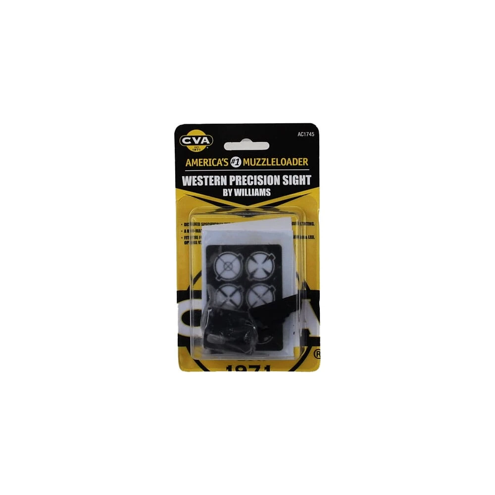 CVA Williams Western Precision Peep & Front Globe Sight for Wolf, Optima & Accura Models AC1745