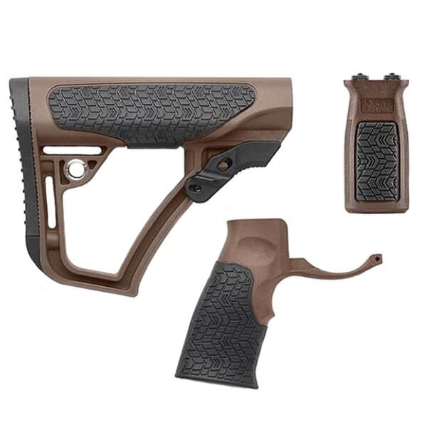 Daniel Defense Mil-Spec+ Collapsible Buttstock, Pistol Grip