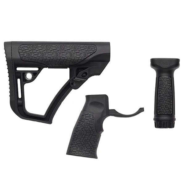 Daniel Defense Tornado Grey Adj. Buttstock, Pistol Grip & M-LOK