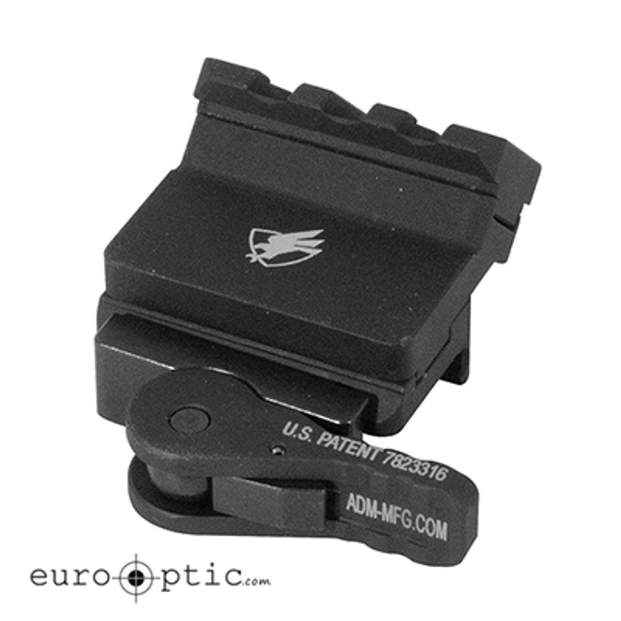 ADM 45 Degree Offset Mount - 2" Rail