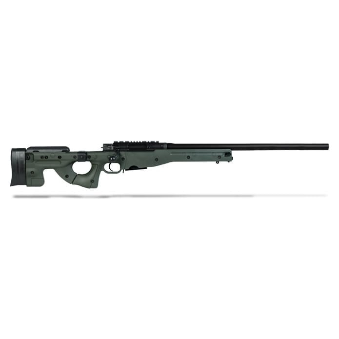 Accuracy International AE MK III 243 Win. Green Rifle w/ Folding Stock