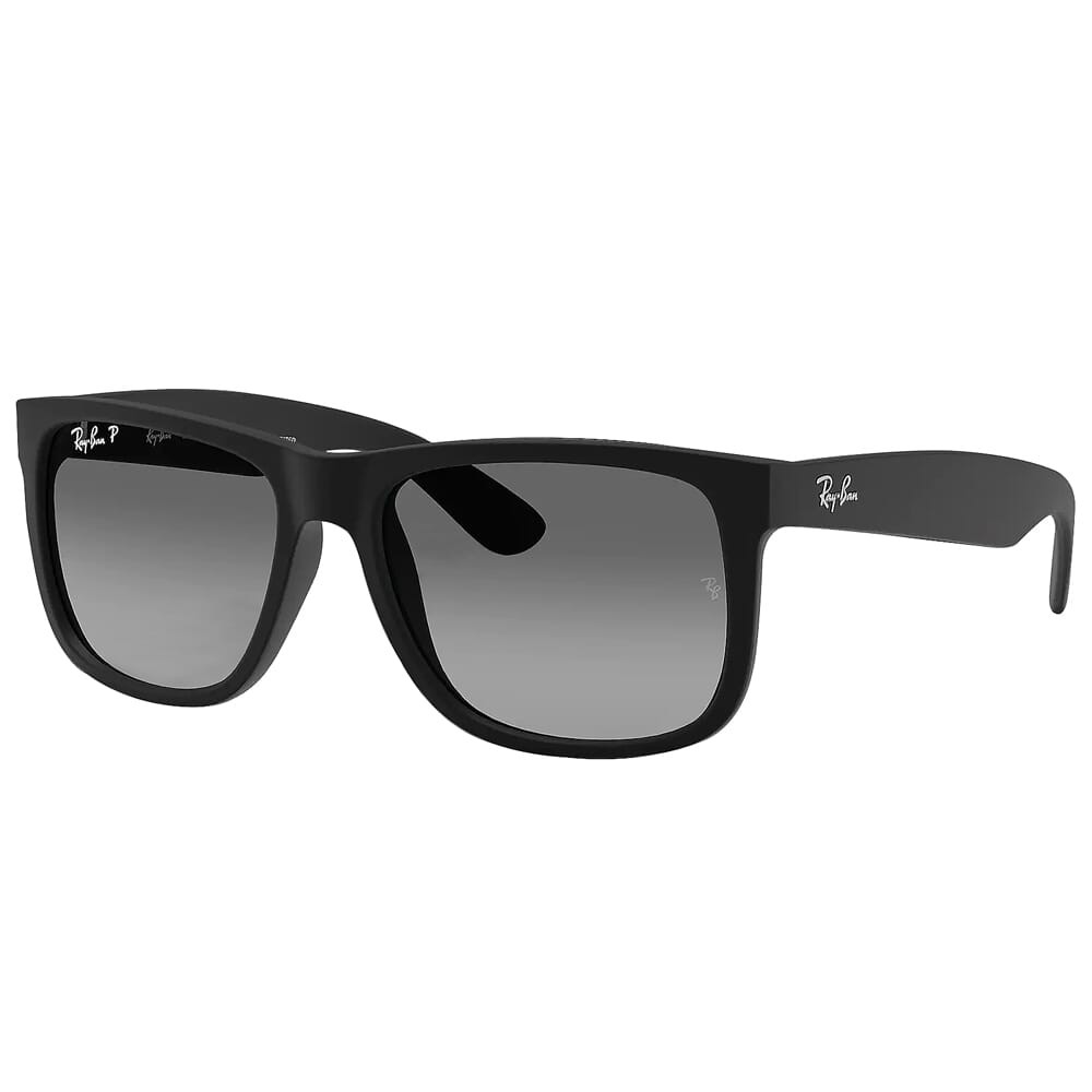 Ray-Ban Justin Color Mix Matte Black Sunglasses w/Brown & Orange