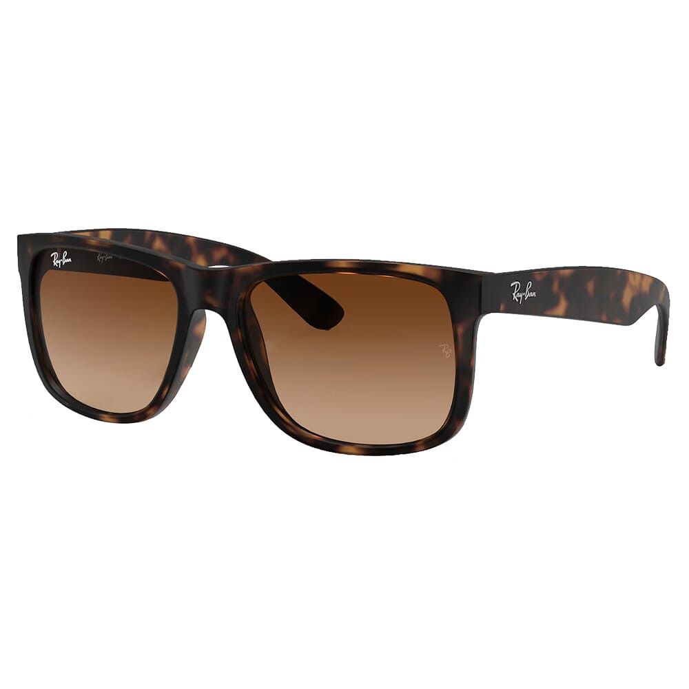 Ray-Ban Justin Tortoise/Havana Nylon Sunglasses w/Polarized Brown
