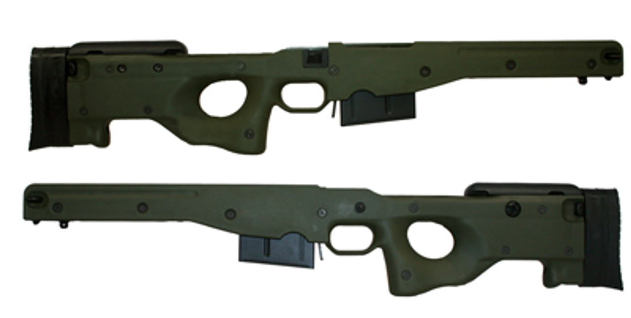 AICS Classic 1.5 .338 Lapua CIP Green Stock
