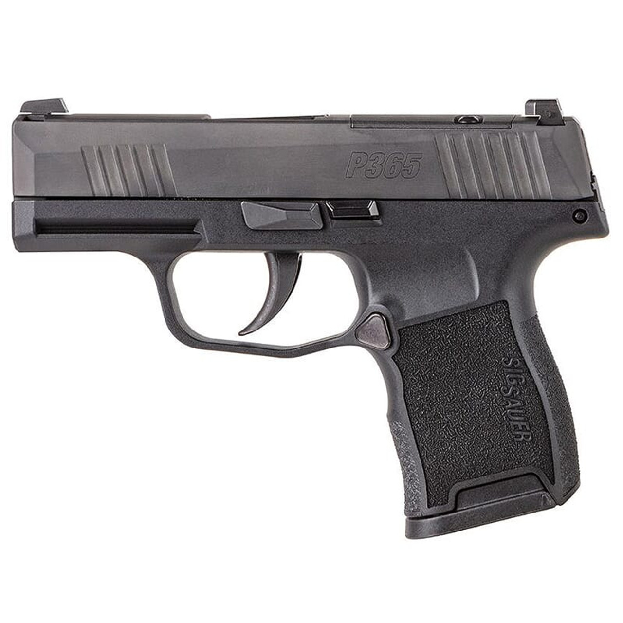 Sig Sauer P365 Nitron .380 ACP Micro-Compact Semi-Auto 3.1" (2) 10 Round Magazine Optics Ready Manual Safety Handgun 365-380-BSS