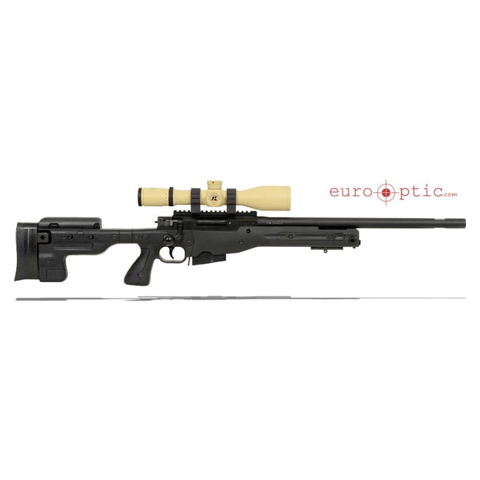 AI AT .308 Win Black Rifle With Schmidt Bender 3-12x50 Scope
