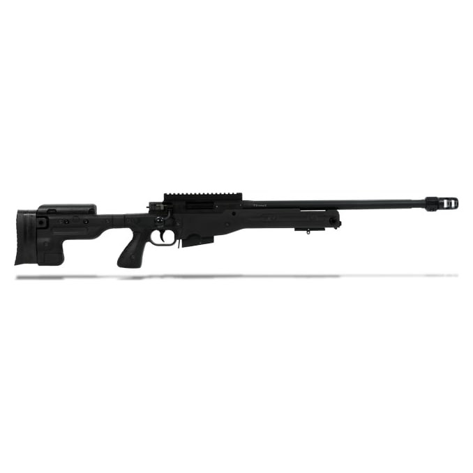 Accuracy International Folding Threaded Black 20" .308 Win. Rifle AT-BLFI308-BL20T-S
