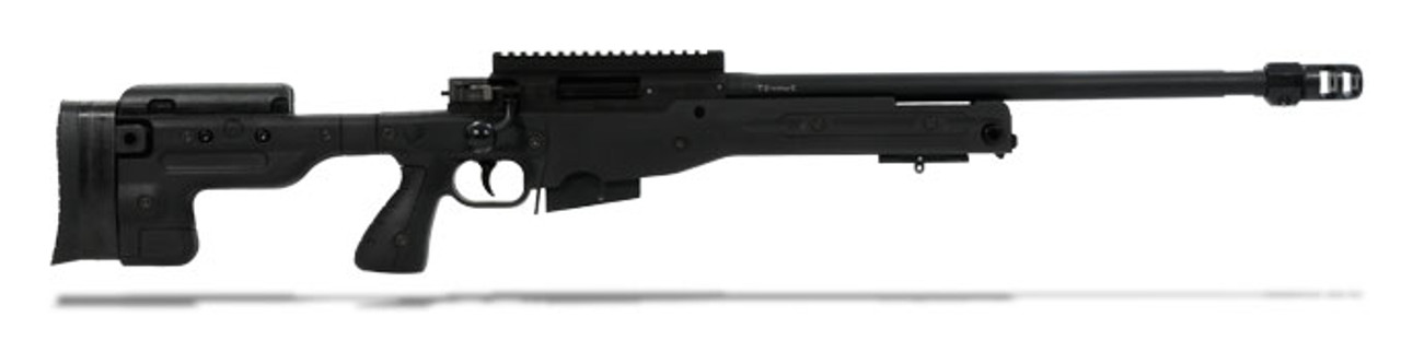 Accuracy International Folding Threaded Black 20" .308 Win. Rifle AT-BLFI308-BL20T-S