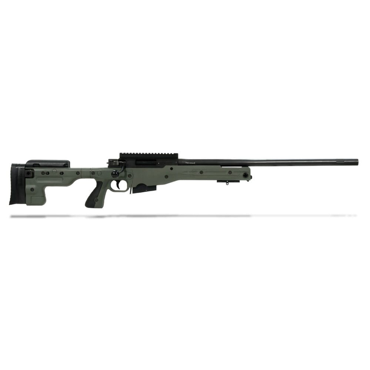 Accuracy International AT Rifle - Fixed Green Stock - 308 Win 24 inch non threaded bbl - small firing pin