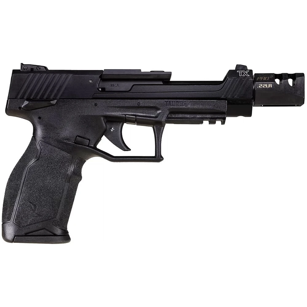 Taurus TaurusTX .22 Steel Chal R  22LR 5.4" Bk/Bk Pistol w/(3)16rd Mags 1-TX22C151-T