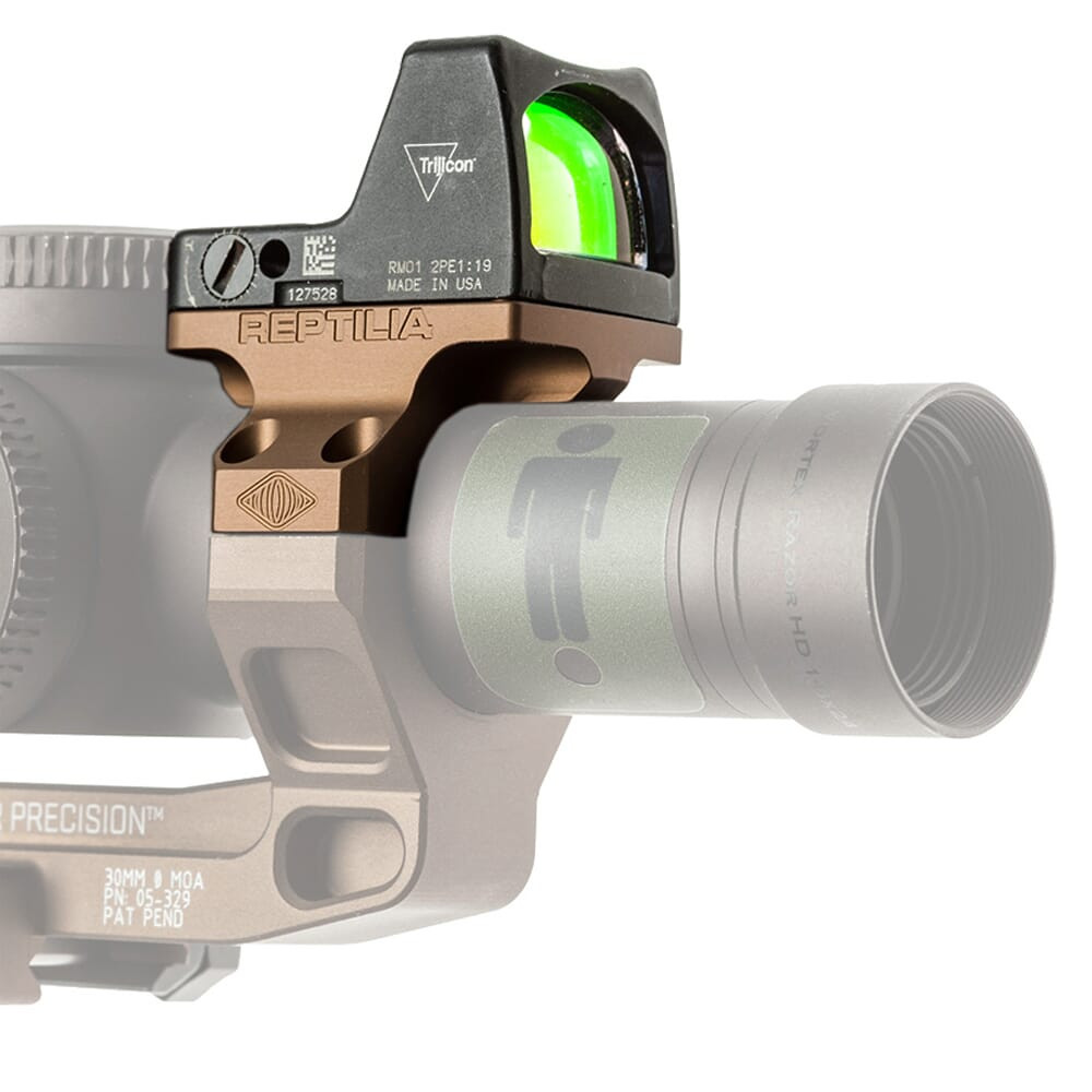 Reptilia 30mm ROF-45 Black Mount for Trijicon RMR 100-003 For Sale