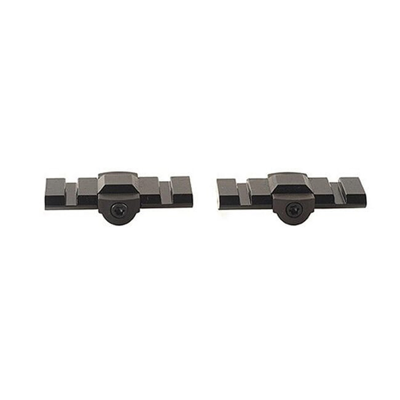 Burris Ruger-To-Weaver Base Adapter for R1, 77/22, 77ML, 77/44, M-14, Redhawk blk 410991