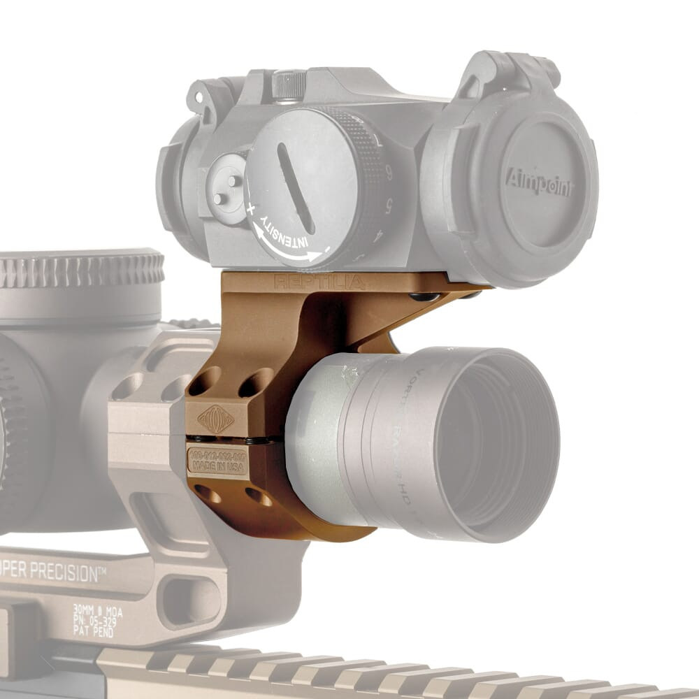 Reptilia 34mm ROF-SAR FDE Anodized Mount for Aimpoint Micro 100