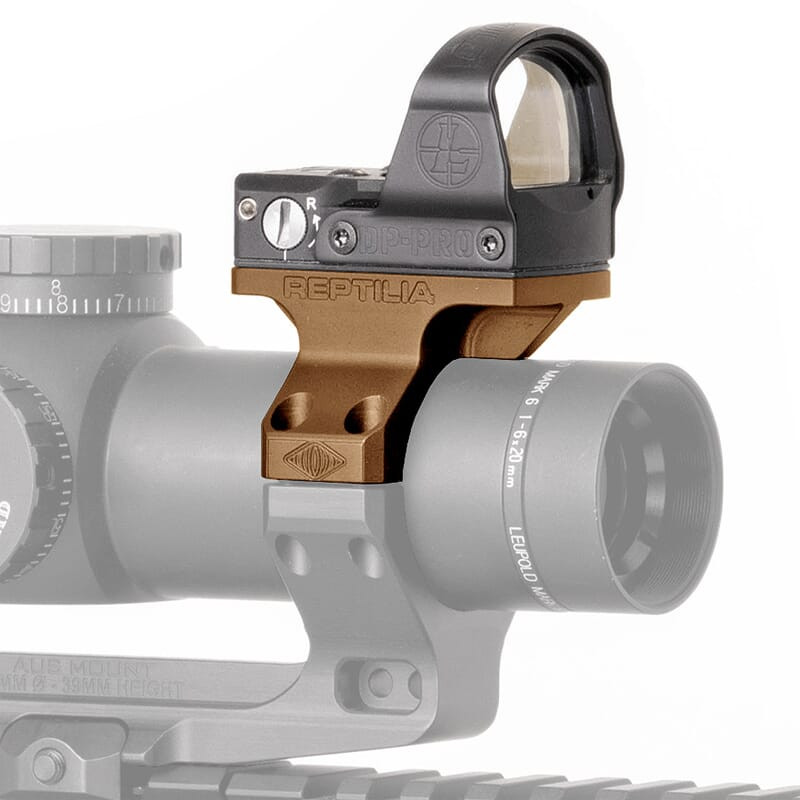 Reptilia 34mm ROF-45 FDE Anodized Mount for Leupold DPP 100-147