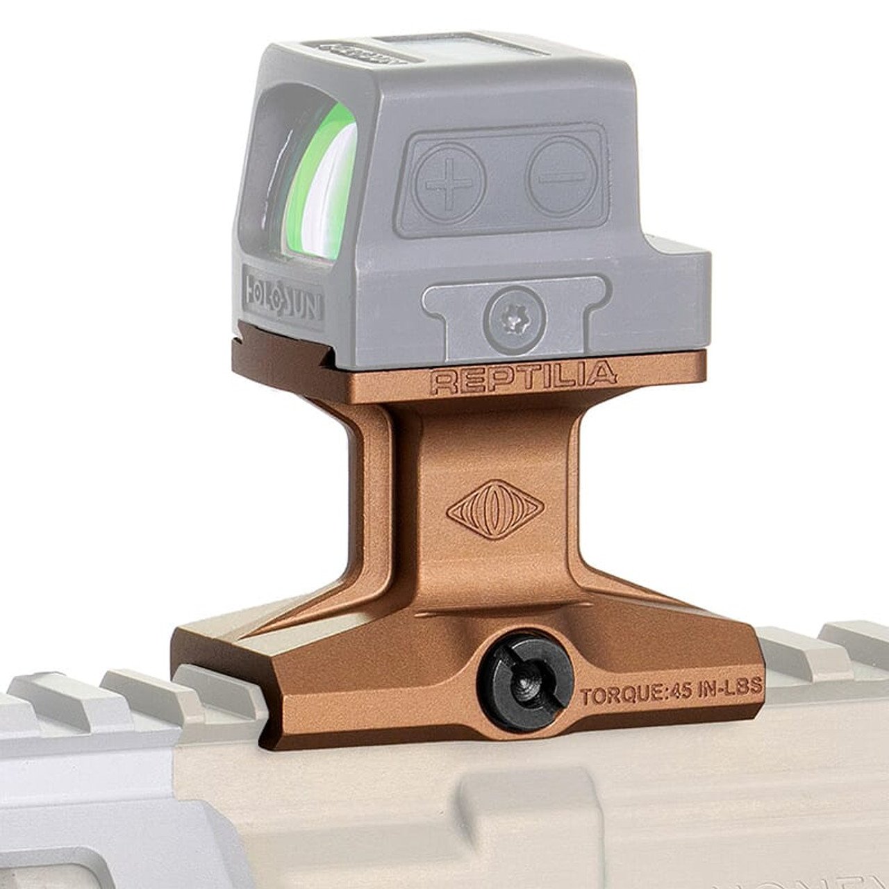 Reptilia DOT 1.93" FDE Anodized Mount for Holosun 509T 100-168