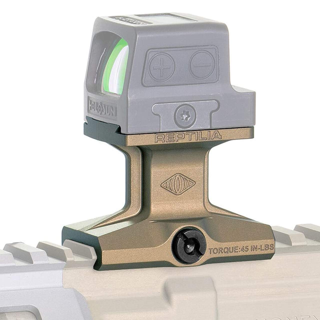 Reptilia DOT 1.93" Clear Anodized Mount for Holosun 507T 100-169