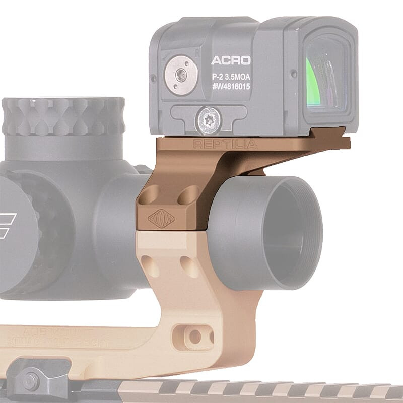 Reptilia 34mm ROF-90 FDE Anodized Mount for Aimpoint Micro 100-215