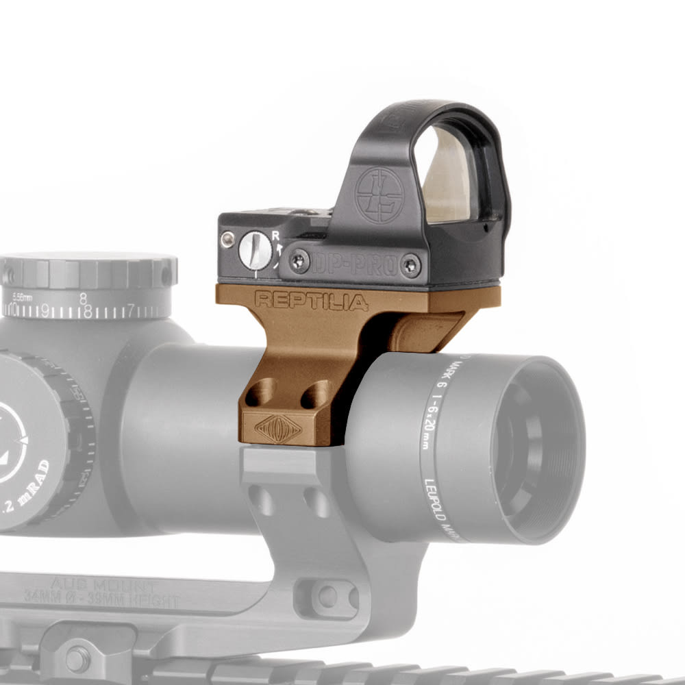 Reptilia ROF-90 35mm Leupold DPP FDE Mount for Geissele Super Precision/AUS Mount 100-277