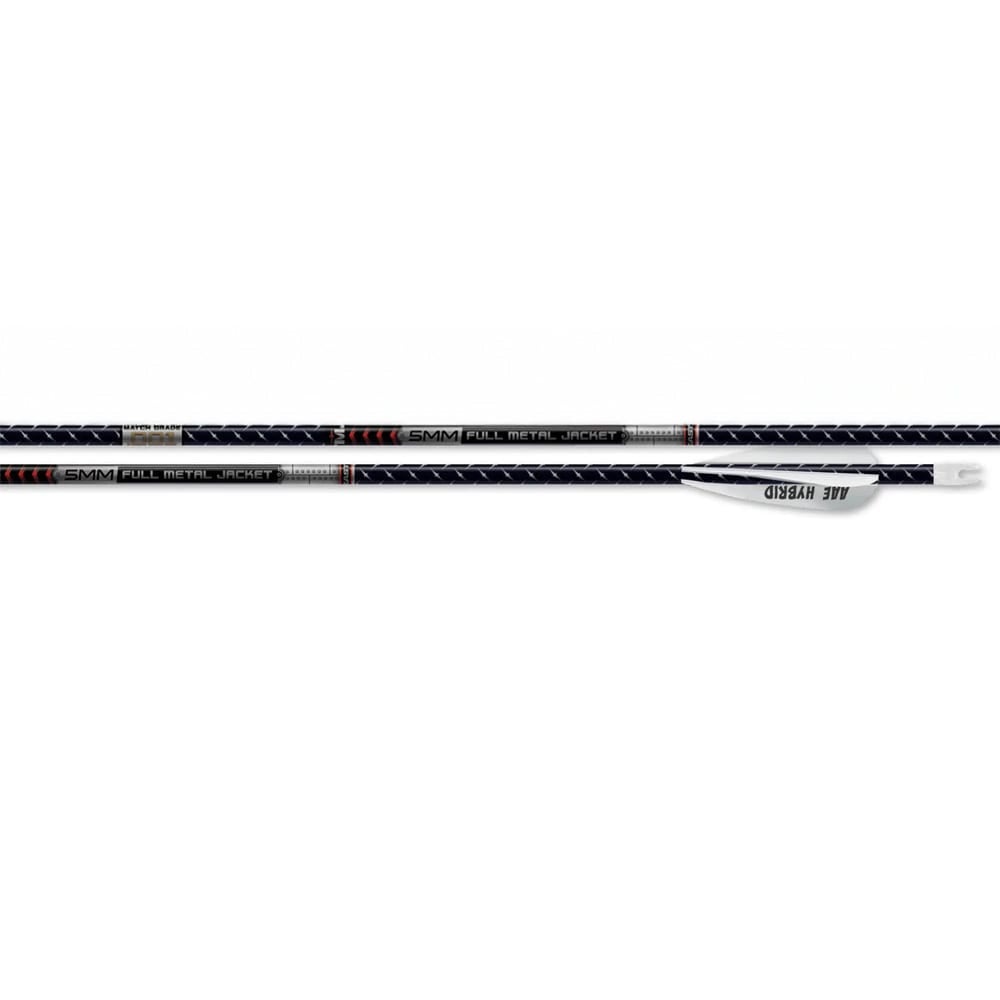 Easton Hunting Arrows FMJ Max 5mm Match Grade Pro Shop Series w/ Hit Inserts & Collars PACK (6) 101202