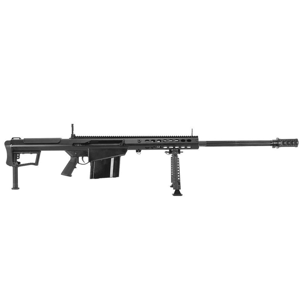 Barrett M107A1 Military Deployment Kit 50 BMG BLK USED Rifle w/ Tool Kit, Cleaning Kit, Spare Parts Kit, (4) 10rd Mags and Case 14695