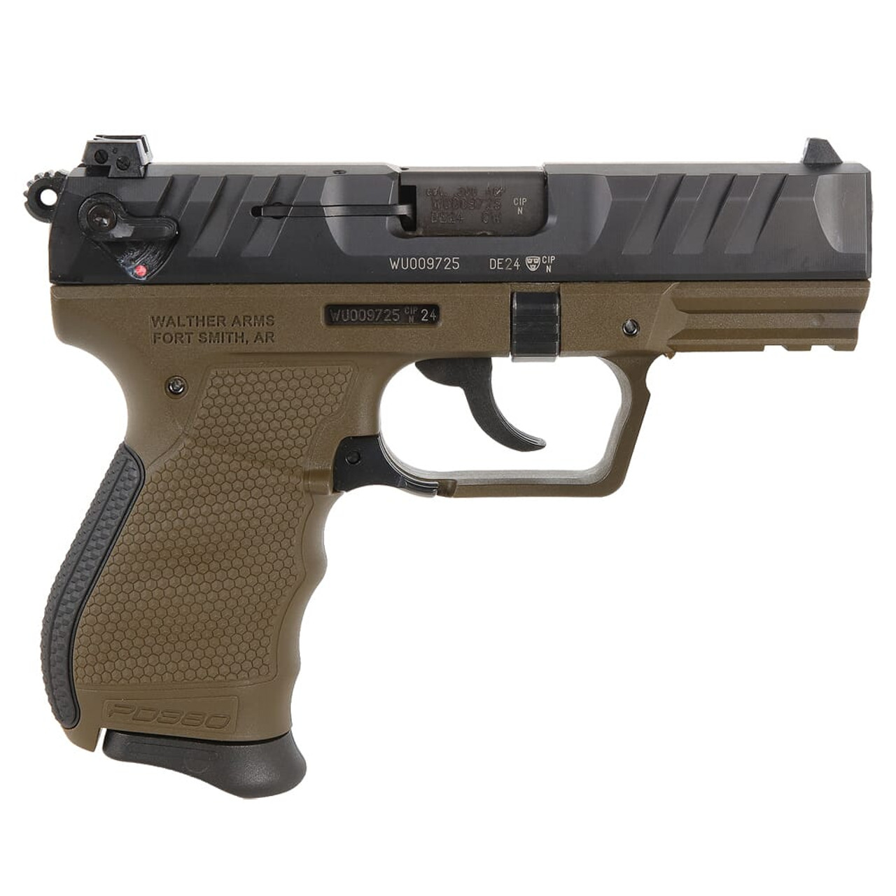 Walther Arms PD380 .380 ACP 3.7" Bbl Military Green 9rdPistol 5050515