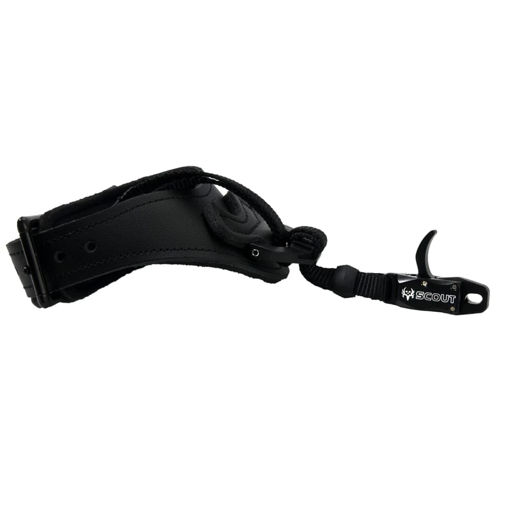 T.R.U. Ball Archery Bone Collector Scout Velcro Black Junior Release BCSV-BK-JR