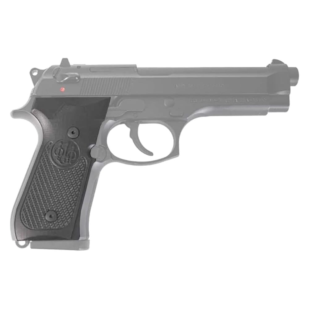 Beretta 92 Full Size G10 Black Grips BER-006-B-R