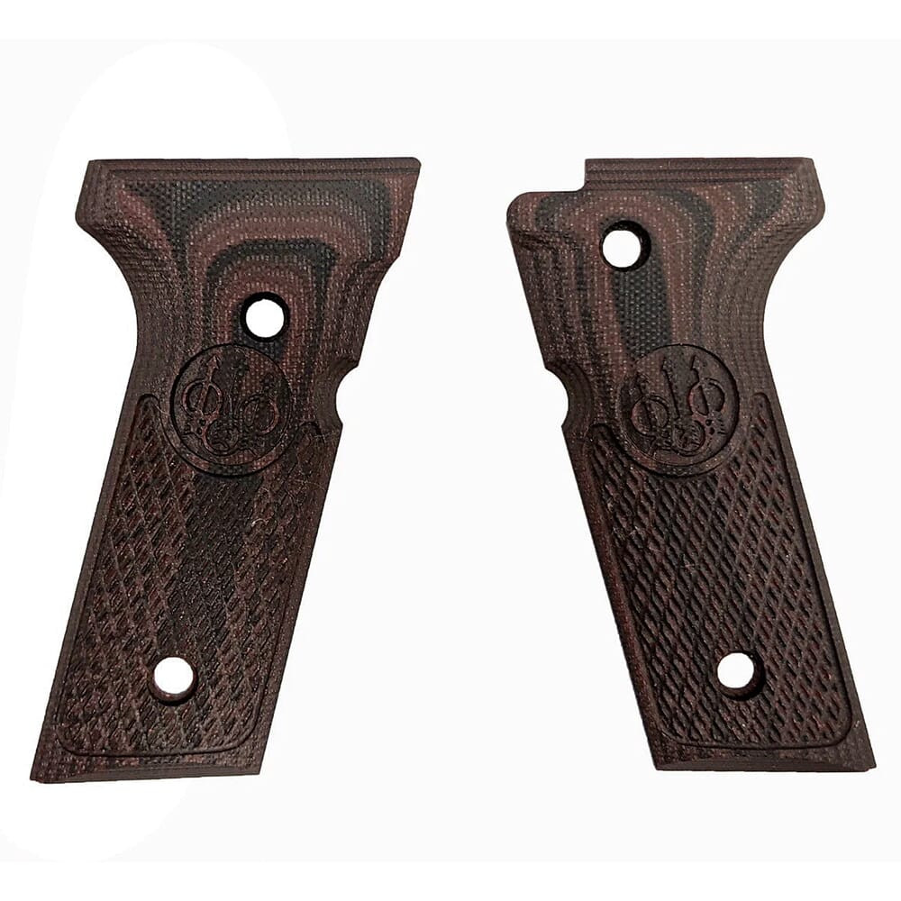 Beretta 92X Compact G10 Black Cherry Grips BER-008-C-R For Sale