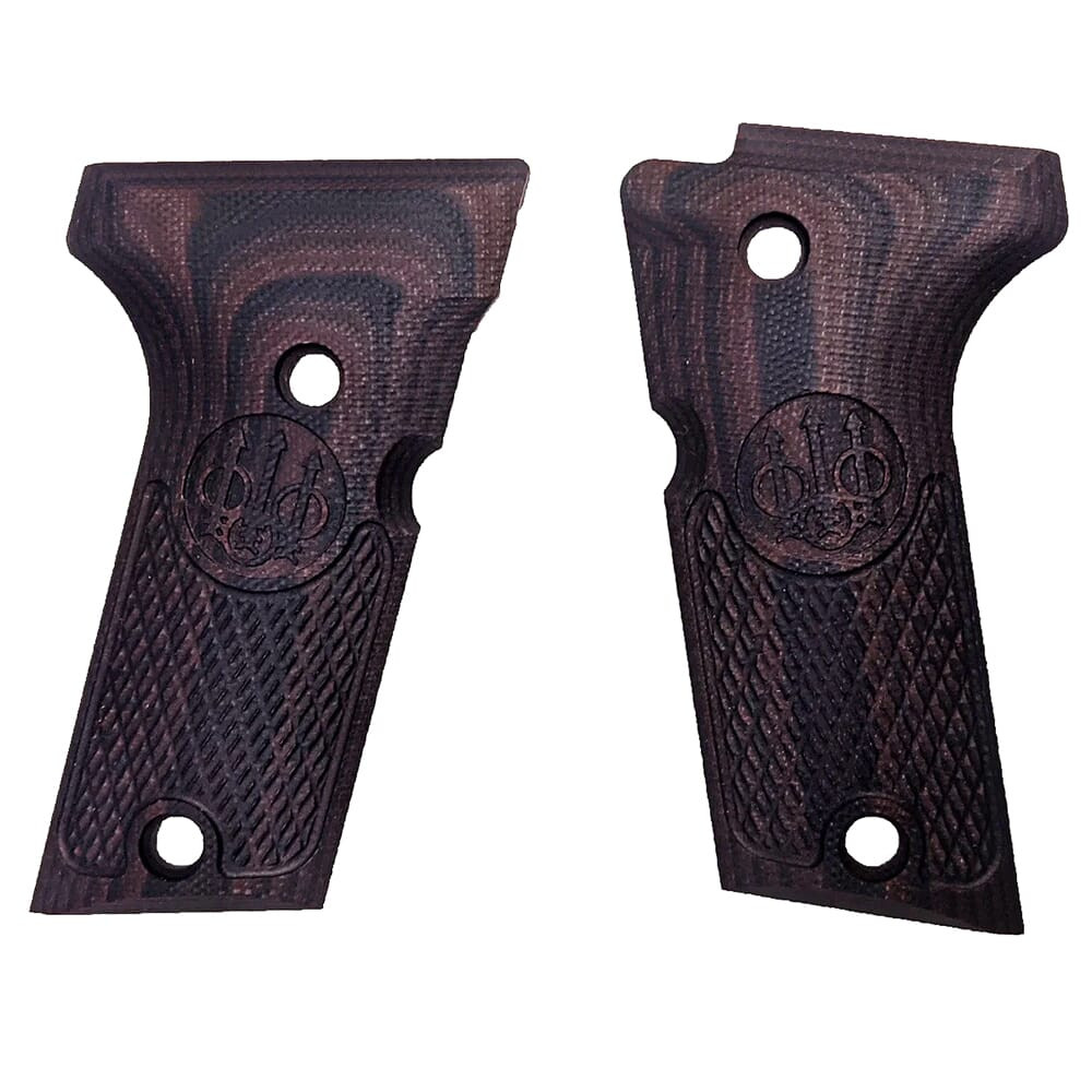 Beretta 92X Full Size G10 Black Cherry Grips BER-007-C-R For Sale