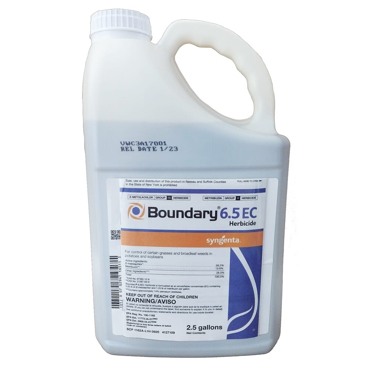 Real World Wildlife Products Boundary 2.5g Herbicide BOUNDARY-2.5GAL