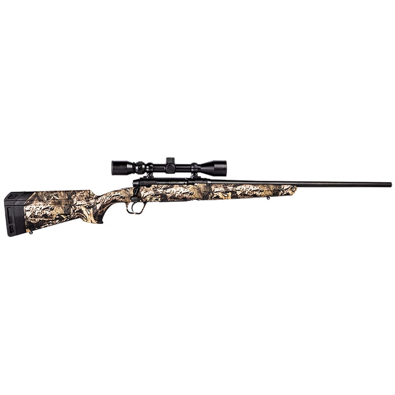 Savage Arms AXIS XP Camo 7mm-08 Rem 22" 1:9.5" Bbl Mossy Oak Break-Up Country BA Rifle w/Weaver 3-9x40mm Scope & (1) 4rd Mag 57278