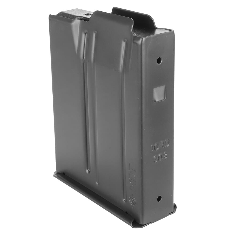 MDT SA .308 Cal 10rd Blk Metal Magazine w/o Binderplate 102917-BLK