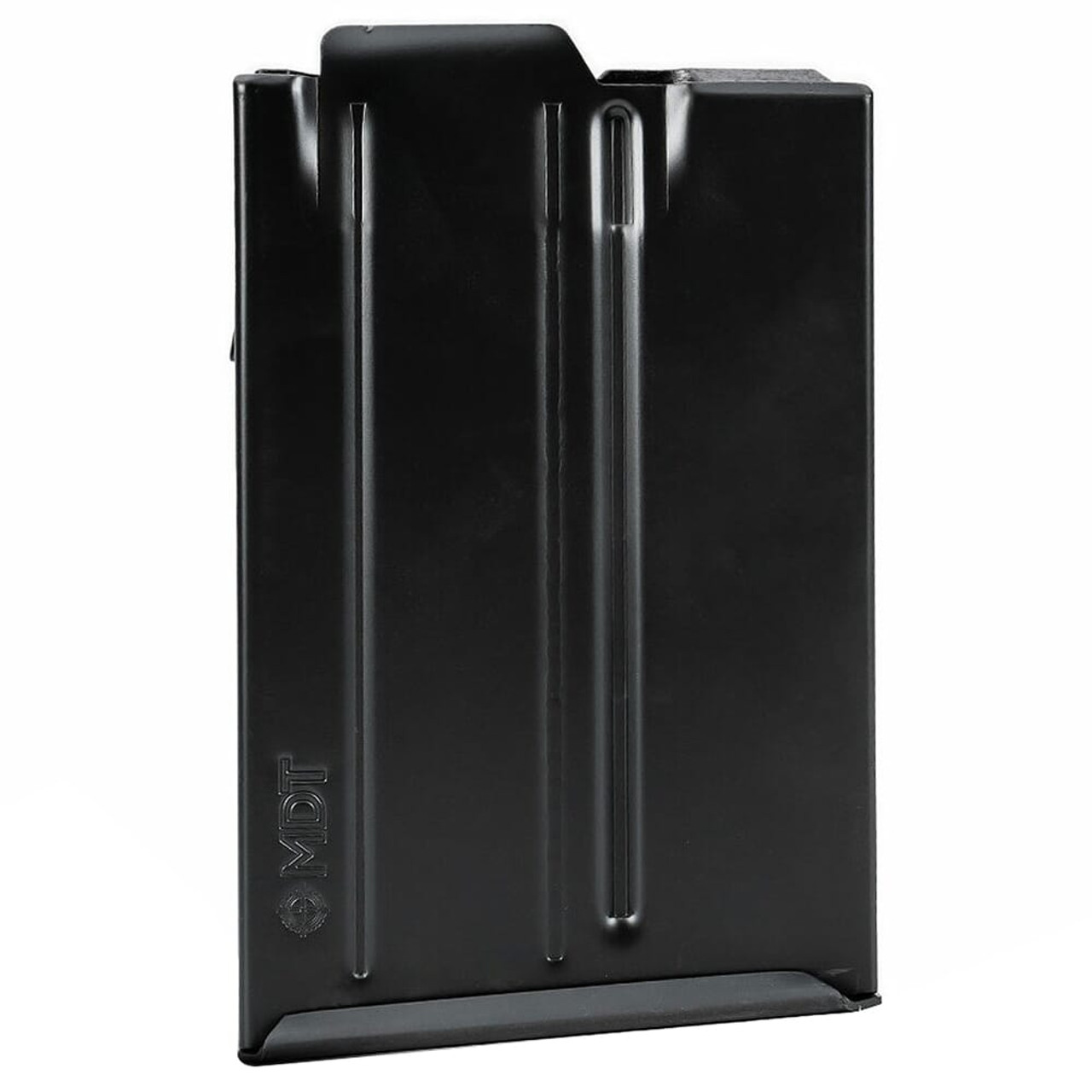 MDT SA .308 Cal 12rd Blk Metal Magazine w/Binderplate 102922-BLK