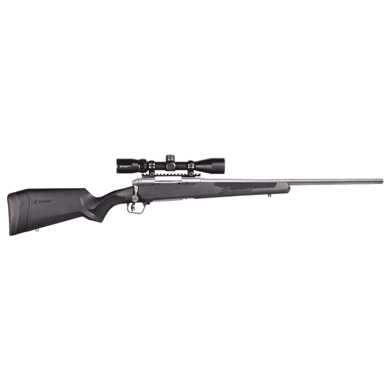 Savage Arms 110 Apex Storm XP .350 Legend 18" 1:16" Bbl Black/Stainless BA Rifle w/Vortex Crossfire II 3-9x40mm Scope, (1) 4rd Mag 57537