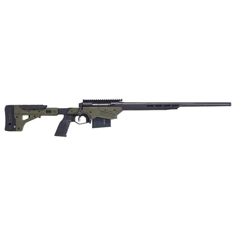 Savage Arms AXIS II Precision .270 Win 22" 1:10" 5/8x24 Bbl OD Green/Black BA Rifle w/(1) 5rd Mag 57554