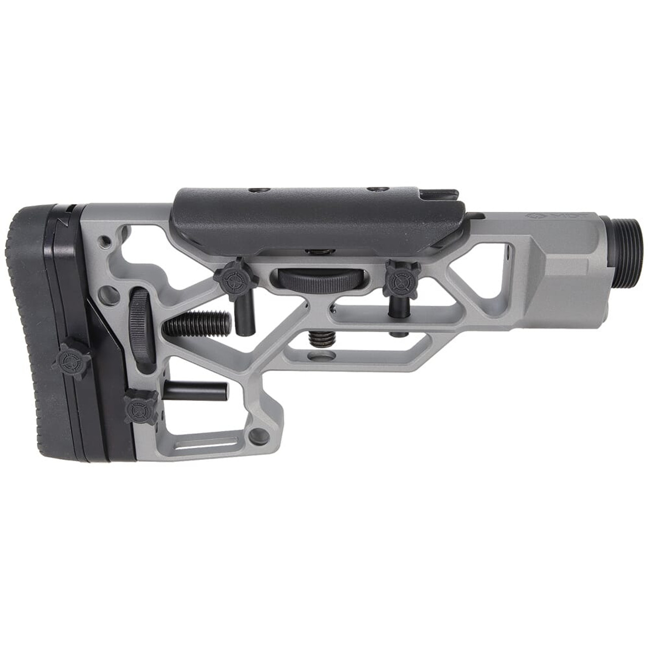 MDT Fixed SRS Short Gry Skeleton Buttstock 103440-GRY