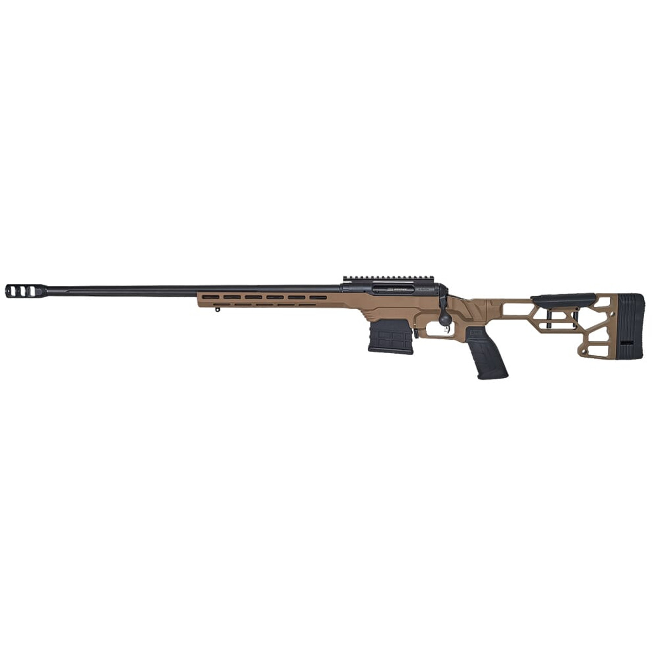 Savage Arms 110 Precision LH .300 PRC 24" 1:8.5" 5/8x24 Bbl FDE Left Hand BA Rifle w/(1) 5rd Mag 57699