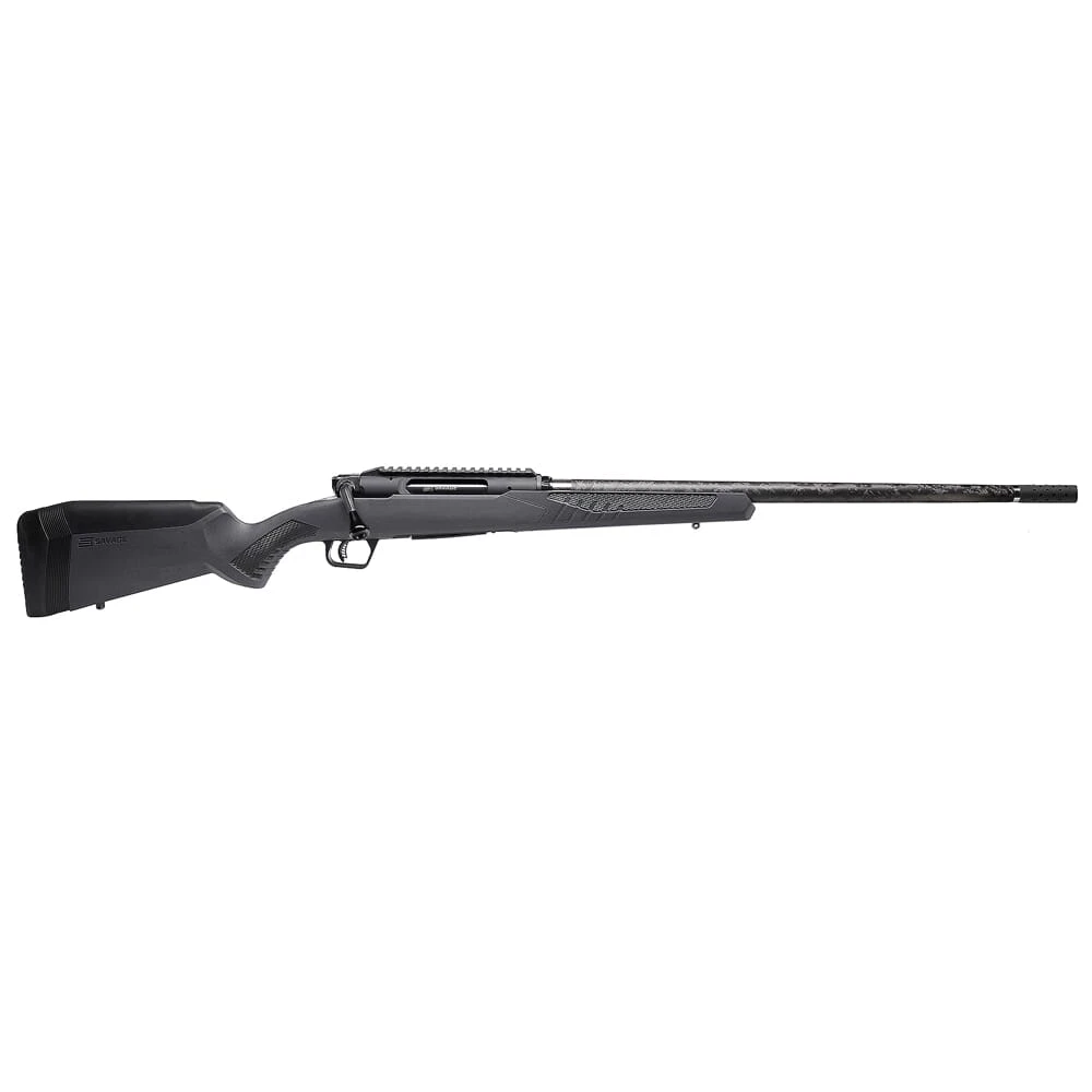 Savage Arms IMPULSE Mountain Hunter .300 PRC 24" 1:8.5" 5/8x24 PR CF Wrapped Bbl Gray/Black CF BA Rifle w/(1) 5rd Mag & Muzzle Brake 57903